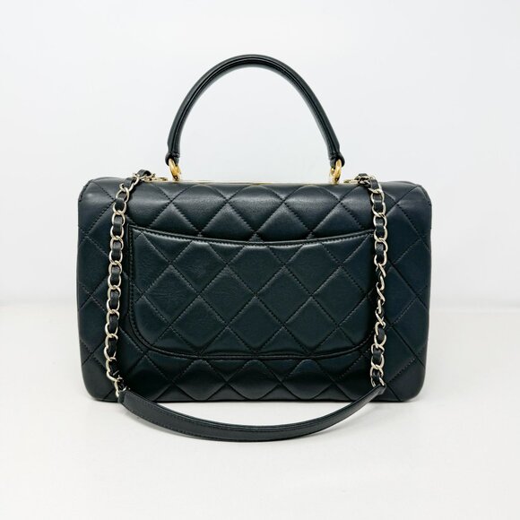 Chanel Misty Dark Grey Medium Flap Bag - Picture 2 of 16